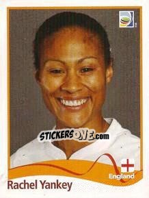 Cromo Rachel Yankey - FIFA Women's World Cup Germany 2011 - Panini