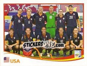 Sticker Team - FIFA Women's World Cup Germany 2011 - Panini