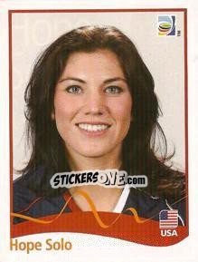 Sticker Hope Solo - FIFA Women's World Cup Germany 2011 - Panini