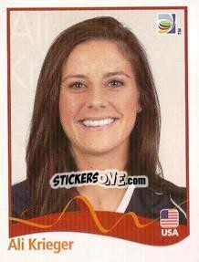 Figurina Ali Krieger - FIFA Women's World Cup Germany 2011 - Panini