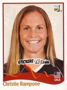 Sticker Christie Rampone - FIFA Women's World Cup Germany 2011 - Panini