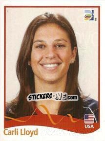 Sticker Carli Lloyd - FIFA Women's World Cup Germany 2011 - Panini