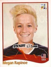 Sticker Megan Rapinoe - FIFA Women's World Cup Germany 2011 - Panini