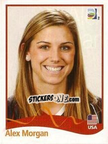 Sticker Alex Morgan - FIFA Women's World Cup Germany 2011 - Panini