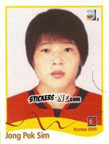 Sticker Jong Pok Sim - FIFA Women's World Cup Germany 2011 - Panini