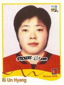 Cromo Ri Un Hyang - FIFA Women's World Cup Germany 2011 - Panini