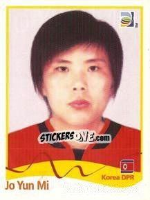 Figurina Jo Yun Mi - FIFA Women's World Cup Germany 2011 - Panini