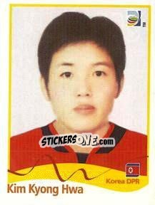 Sticker Kim Kyong Hwa - FIFA Women's World Cup Germany 2011 - Panini