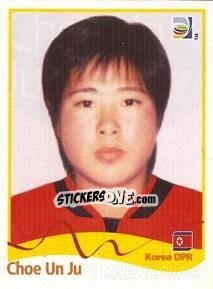 Figurina Choe Un Ju - FIFA Women's World Cup Germany 2011 - Panini