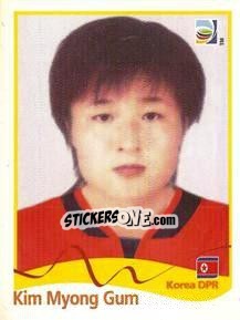 Sticker Kim Myong Gum - FIFA Women's World Cup Germany 2011 - Panini