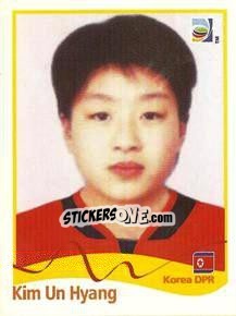 Cromo Kim Un Hyang - FIFA Women's World Cup Germany 2011 - Panini