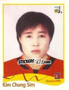 Cromo Kim Chung Sim - FIFA Women's World Cup Germany 2011 - Panini