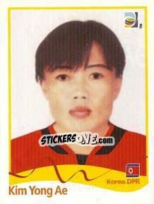 Figurina Kim Yong Ae - FIFA Women's World Cup Germany 2011 - Panini