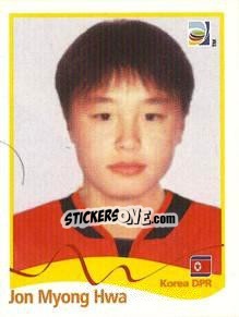 Figurina Jon Myong Hwa - FIFA Women's World Cup Germany 2011 - Panini