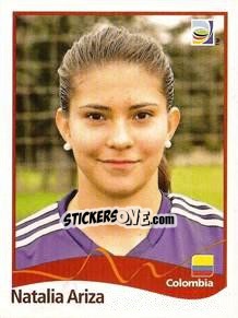 Sticker Natalia Ariza - FIFA Women's World Cup Germany 2011 - Panini