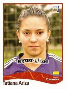 Cromo Tatiana Ariza - FIFA Women's World Cup Germany 2011 - Panini