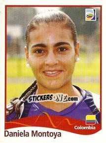 Sticker Daniela Montoya - FIFA Women's World Cup Germany 2011 - Panini
