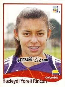 Sticker Hazleydi Yoreli Rincon - FIFA Women's World Cup Germany 2011 - Panini