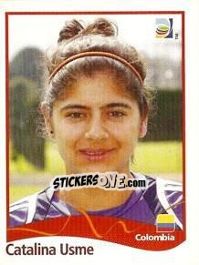 Sticker Catalina Usme - FIFA Women's World Cup Germany 2011 - Panini