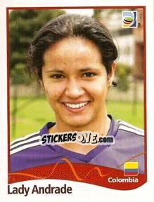 Sticker Lady Andrade - FIFA Women's World Cup Germany 2011 - Panini