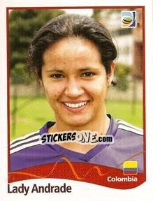 Cromo Lady Andrade - FIFA Women's World Cup Germany 2011 - Panini