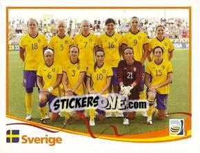 Figurina Team - FIFA Women's World Cup Germany 2011 - Panini