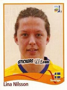 Figurina Lina Nilsson - FIFA Women's World Cup Germany 2011 - Panini