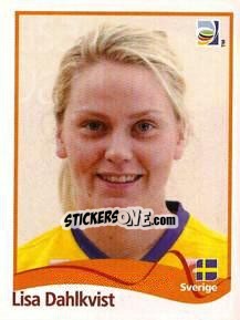 Sticker Lisa Dahlkvist - FIFA Women's World Cup Germany 2011 - Panini