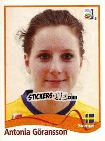 Sticker Antonia Goransson - FIFA Women's World Cup Germany 2011 - Panini