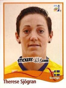 Sticker Therese Sjogran - FIFA Women's World Cup Germany 2011 - Panini