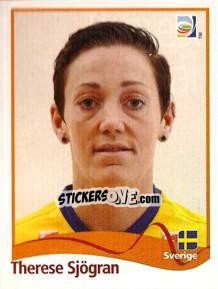 Figurina Therese Sjogran - FIFA Women's World Cup Germany 2011 - Panini