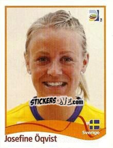 Sticker Josefine Oqvist - FIFA Women's World Cup Germany 2011 - Panini
