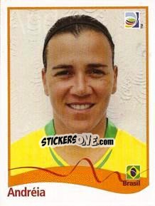 Sticker Andreia - FIFA Women's World Cup Germany 2011 - Panini