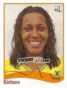 Sticker Barbara - FIFA Women's World Cup Germany 2011 - Panini