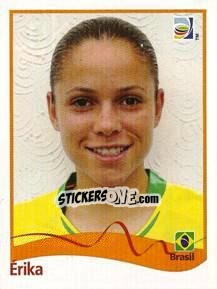 Figurina Erika - FIFA Women's World Cup Germany 2011 - Panini