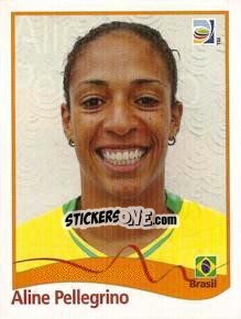 Sticker Aline Pellegrino - FIFA Women's World Cup Germany 2011 - Panini