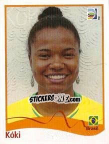 Figurina Koki - FIFA Women's World Cup Germany 2011 - Panini