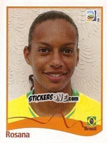 Sticker Rosana - FIFA Women's World Cup Germany 2011 - Panini