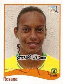 Cromo Rosana - FIFA Women's World Cup Germany 2011 - Panini