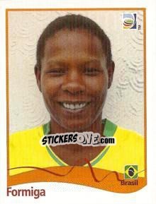 Sticker Formiga - FIFA Women's World Cup Germany 2011 - Panini