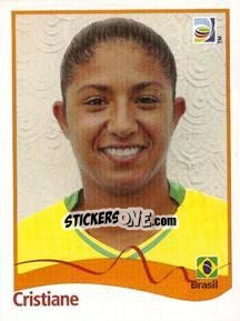 Sticker Cristiane - FIFA Women's World Cup Germany 2011 - Panini