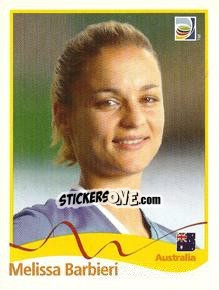 Figurina Melissa Barbieri - FIFA Women's World Cup Germany 2011 - Panini