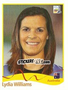 Sticker Lydia Williams - FIFA Women's World Cup Germany 2011 - Panini
