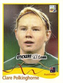 Cromo Clare Polkinghorne - FIFA Women's World Cup Germany 2011 - Panini