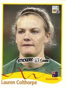 Sticker Lauren Colthorpe - FIFA Women's World Cup Germany 2011 - Panini