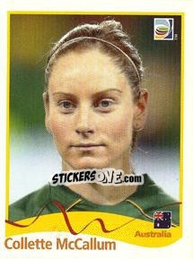 Sticker Collette McCallum - FIFA Women's World Cup Germany 2011 - Panini