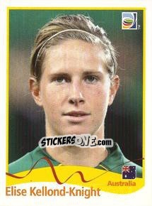 Sticker Elise Kellond-Knight - FIFA Women's World Cup Germany 2011 - Panini