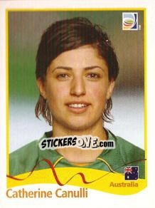 Figurina Catherine Canulli - FIFA Women's World Cup Germany 2011 - Panini