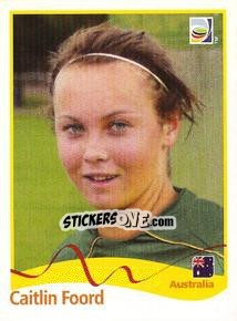 Sticker Caitlin Foord - FIFA Women's World Cup Germany 2011 - Panini