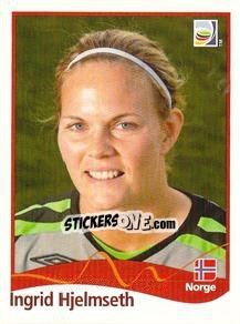 Sticker Ingrid Hjelmseth - FIFA Women's World Cup Germany 2011 - Panini